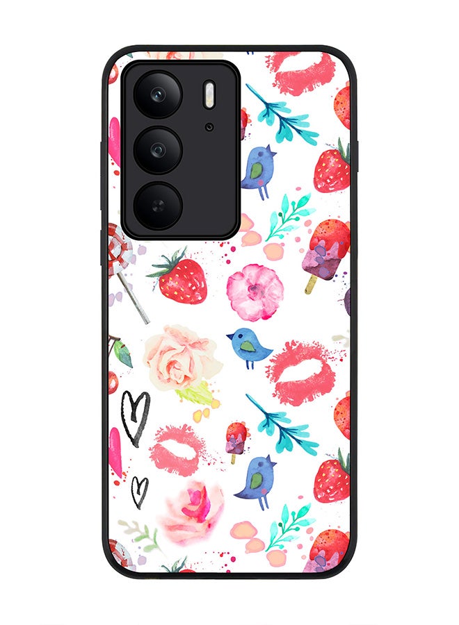 For Realme C75x / C75 4G Case,Slim fit Camera Protection, Shockproof Thin Phone cover  - Summer Fever